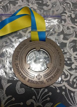 Медаль за участь у марафоні new york2 фото