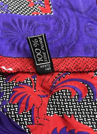 Balenciaga-дизайнерский шелковый жаккардовый платок!4 фото