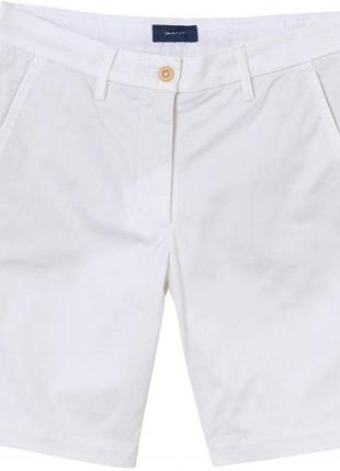 Шорти gant o1. classic chino shorts 4020000-110 білі