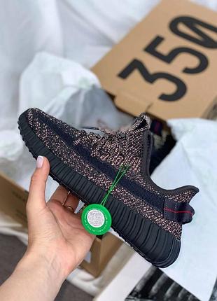 Кроссовки adidas yeezy 350 черные