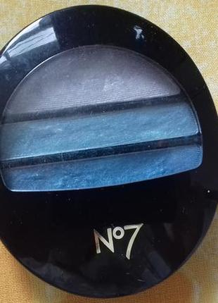 Морська гамма тіней бірюзові блакитні білі тіні англійські seven набір англія