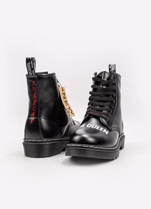 Ботінки жіночі dr. martens 1460 sex pistols black rolled smooth 1

/ женские ботинки мартинс