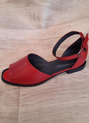 Босоніжки натуральна шкіра