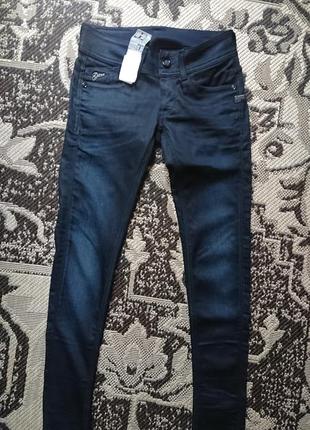 Брендові фірмові жіночі легкі літні стрейчеві джинси g-star raw,оригінал,нові з бірками,розмір w26 l30.1 фото