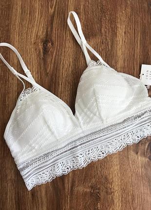 Топ мереживний / бра oysho join life