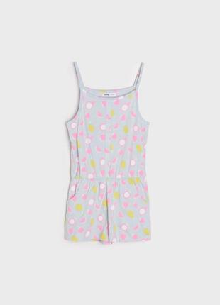 Летний комбинезон ромпер на девочку