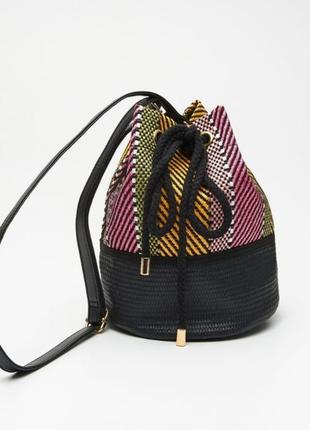 Плетеная сумка - хоббо