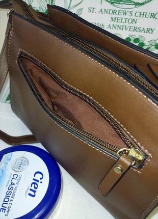 Жіноча сумка gabor з довгою ручкою (штучна шкіра)5 фото