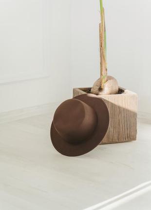 Шляпа мужская канотье твердые поля5 фото