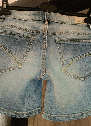 Брендові якісні джинсові шорти 1'64 ріст4 фото
