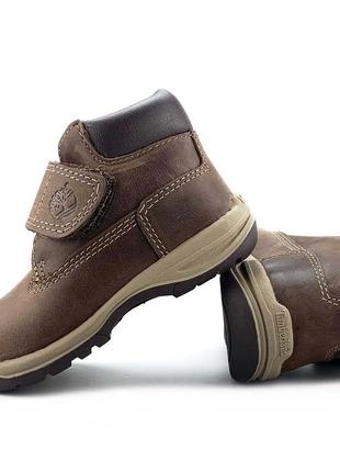Демисезонные кожаные ботинки timberland3 фото