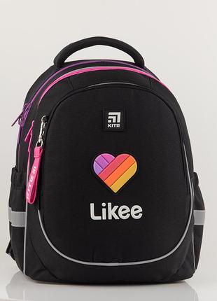 Рюкзак напівкаркасний kite для дівчинки старшокласниці1 фото