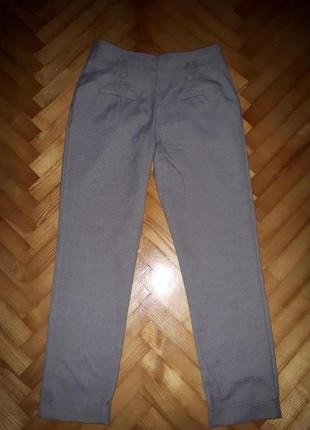 Зауженные брюки с манжетами от topshop! p.-382 фото