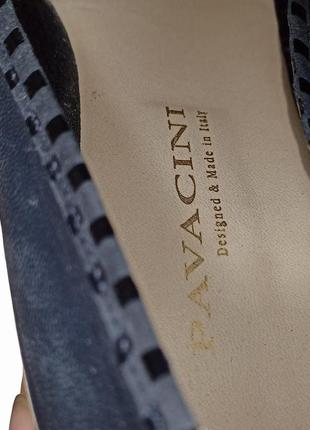 Итальянские кожаные туфельки,мокасины,39-39,5разм.9 фото