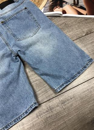 Стильні джинсові шорти бермуди boohoo9 фото