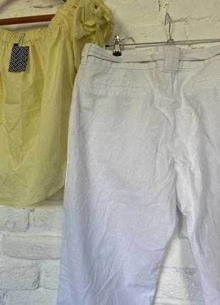 Штани штани льон льняні2 фото