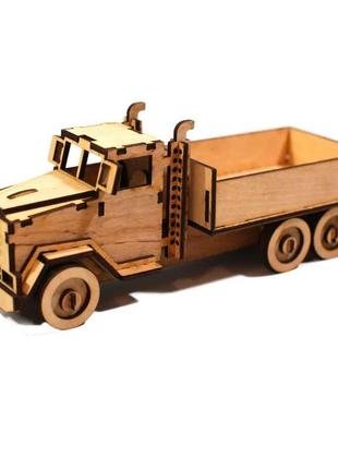 Дерев'яний Конструктор purewooddecor вантажівка 23х8х10 см