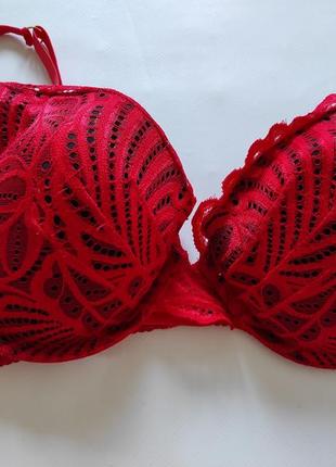 Ann summers  червоний мереживо бюстгалтер лівчик ліфчик красный кружево кружевной фирменный бюстгальтер ливчик лифчик3 фото