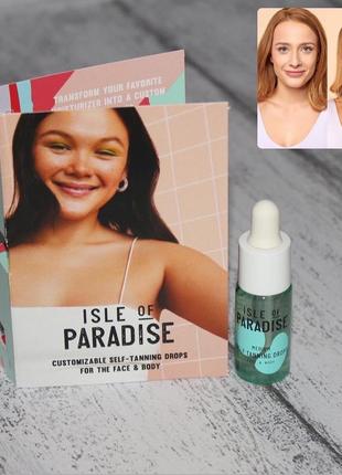 Isle of paradise self-tanning drops краплі автозасмага