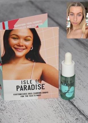 Isle of paradise self tanning drops краплі автозасмага3 фото