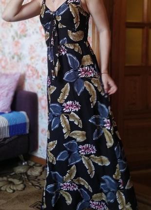 Довге плаття плаття в підлогу сарафан3 фото