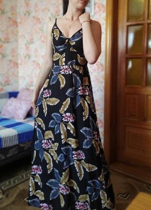 Довге плаття плаття в підлогу сарафан