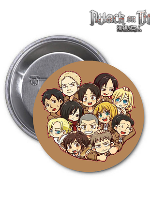 Значок anime attack on titan аниме атака титанов