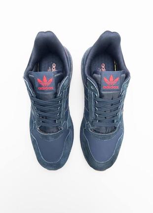 Чоловічі кросівки adidas zx500 rm d.blue red#адідас3 фото