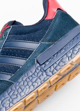 Мужские кроссовки adidas zx500 rm d.blue red#адидас4 фото