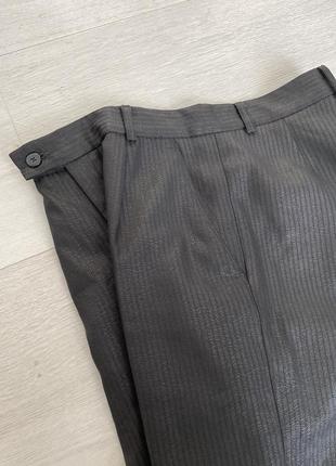 Штани/класичні брюки чорного кольору2 фото