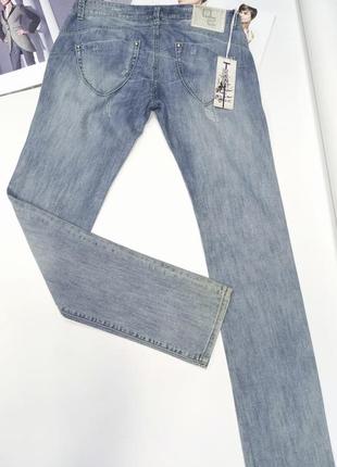 Женские летние оригинальные джинсы odue ( италия)3 фото