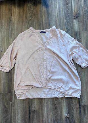 Блуза ботал персикового цвета дорогой бренд5 фото
