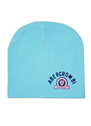 Шапка детская 1-3 года демисезонная 48/50 голубая