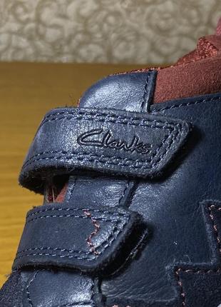 Черевики clark's clarks черевички шкіряні оригінал розмір 20.5 612860113 фото