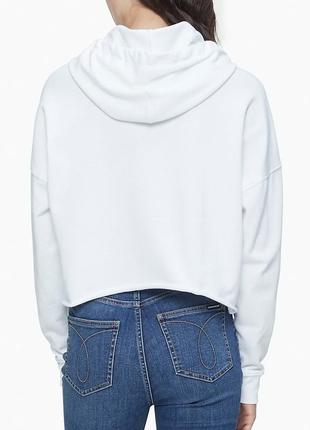 Худи calvin klein jeans с капюшоном свитшот толстовка кельвин кляйн оригинал8 фото