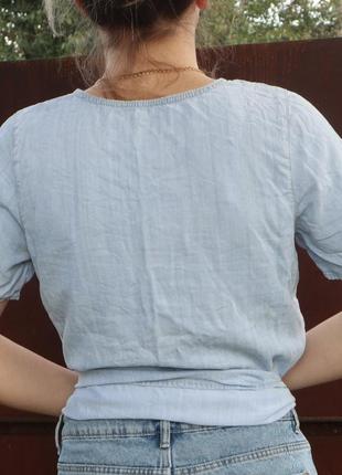 Джинсова блуза 3
