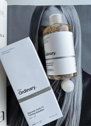 The ordinary - glycolic acid 7% toning solution - тонік з 7% гліколевою кислотою - 240 ml1 фото