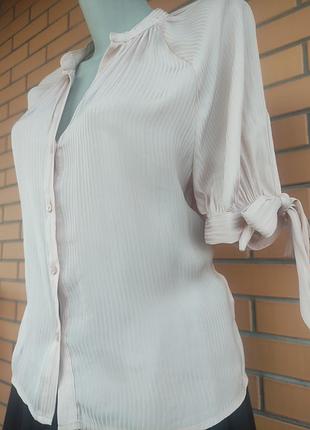 Стильна молодіжна блузка сорочка вільного крою.4 фото