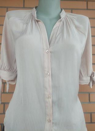 Стильна молодіжна блузка сорочка вільного крою.3 фото