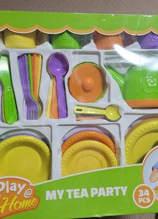 Набір дитячий посуд, іграшковий1 фото