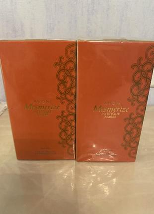 Туалетна вода жіноча avon mesmerize mystique amber1 фото