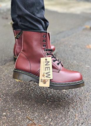 Чоловічі ботінки martens white combat boots / чоловічі черевики мартінс4 фото