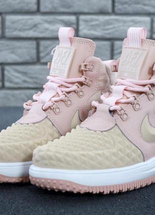 Nike duckboot 17 pink женские кроссовки найк дакбут розовые6 фото