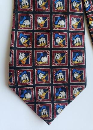 Винтажный галстук disney mакдак маk duck3 фото