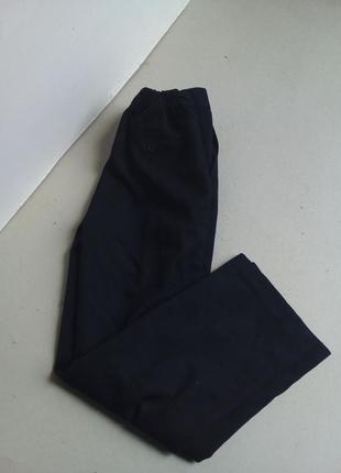 Синие школьные брюки6 фото