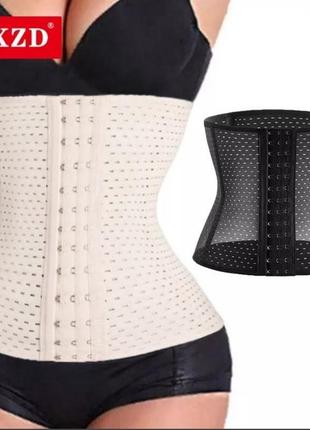 Корегуюча нижня білизна, корсет для утяжки живота, корсет на крючках, корсет для схуднення