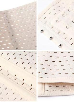 Корегуюча нижня білизна, корсет для утяжки живота, корсет на крючках, корсет для схуднення