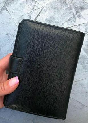 Мужской кожаный кошелек чоловічий шкіряний гаманець портмоне кожаное2 фото