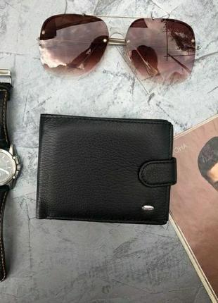 Большой мужской кожаный кошелек dr.bond. чоловічий шкіряний гаманець