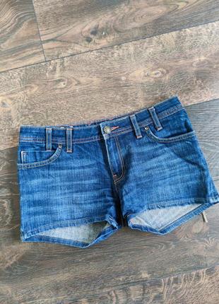 Джинсові шорти, джинсовые шорты женские s-m1 фото